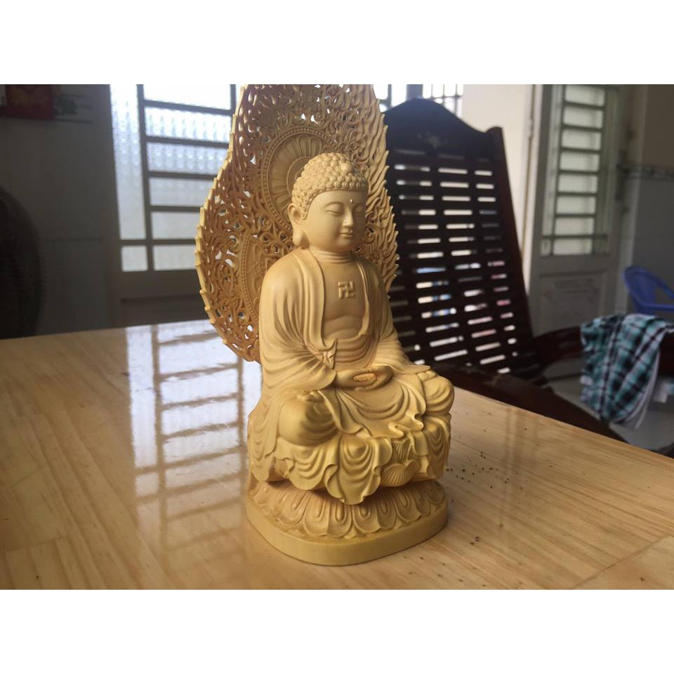 Tượng phật Adida để oto hay bàn làm việc